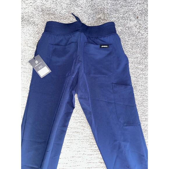 NWT Jaanuu Navy Women’s Cargo Scrub Pants RARE XXS Tall - Picture 7 of 10